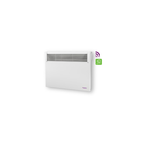 Конвектор TESY HeatЕco Cloud CN 031 150 EI CLOUD W, стенен, с електронно Wi-Fi управление, 1500W 